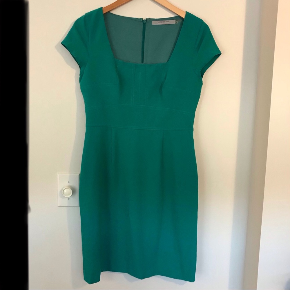 Like new Marc New York teal green dress